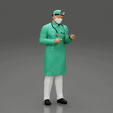 ezgif.com-gif-maker-2.gif Male Surgeon Doctor Standing in Hospital