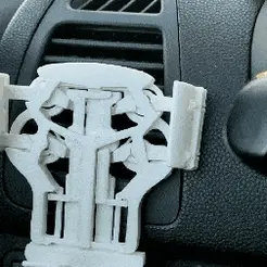 GIF-220323_182533.gif Car phone holder full Articulated universal One file STL  Ready to use!