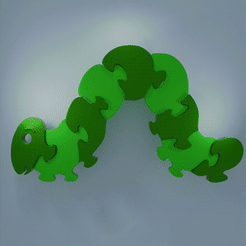 magic.gif STL file magical transformation of a caterpillar into a butterfly.・3D printer design to download, vradyvi