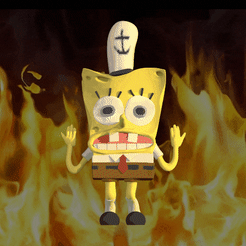 Final.gif SpongeBob Fire Meme