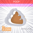 Poop~2.25in.gif Poop Cookie Cutter 2.25in / 5.7cm