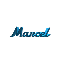 Marcel.gif Файл STL Марсель・3D-печать дизайна для загрузки