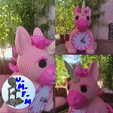 1.gif Horloge "licorne", chambre enfant (bébé), "Unicorn" clock, children's room (baby)