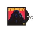 Portada-Vinilos-starboy.mp4 Llavero Vinilo 3D Customizable 🎵