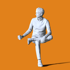 0.gif Archivo OBJ Miniatura Pose People #113・Diseño para descargar y imprimir en 3D, Peoples