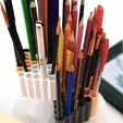 Portalapices-hex-3.gif Hex Pen Holder a minimalist way to store everything