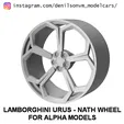 0-ezgif.com-optimize.gif Lamborghini Urus Nath Wheel for Alpha Models 1/24 scale