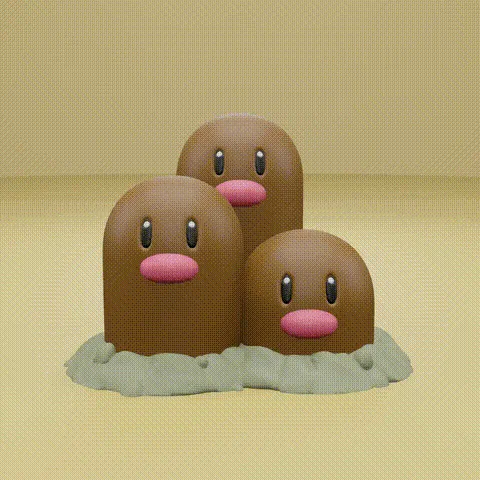 Dugtrio2.gif Paquet Pokemon No. 001-151 Génération I