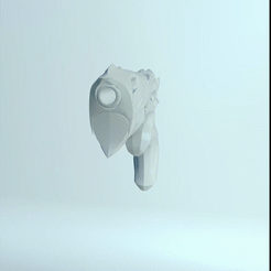 valorant-pistol-Fallen-mp4-2.gif OBJ file VALORANT CLASSIC FORSAKEN・3D printable model to download