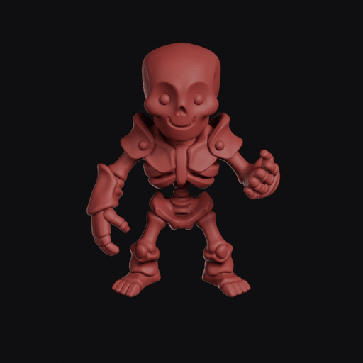 Skeleton Lord With Bone Pauldrons