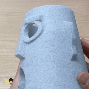 사각-gif-모아이3.gif STL file Moai FLOWERPOT 🪴・3D printing idea to download, Eunny