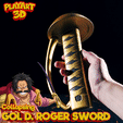 0.gif COLLAPSING ACE SWORD - GOL D. ROGER - ONE PIECE - (PRINT IN PLACE + ASSEMBLY VERSION)