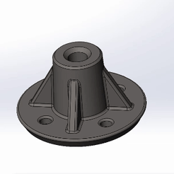 SupportD30.gif Download free STL file Reinforced support for metal drawing / Усиленная опора для вытяжки металла • 3D printing template, Artlogic_3d