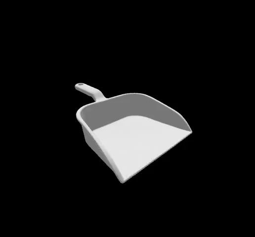 dustpan-1.mp4 Simple Yellow Dustpan