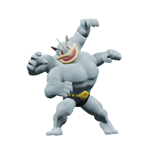 Pokémon - (068) Machamp 3D model