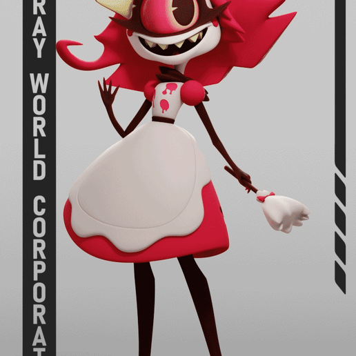 Niffty | Hazbin Hotel 3D model
