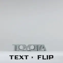 LOVOTA TEXT « FLIP Text Flip - Toyota