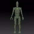 ige12.gif Star Wars The Mandalorian . IG-12 droid .3D action figure .OBJ Kenner style.