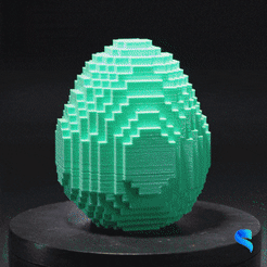 3D-Printed-Easter-Eggs-Gif-Cults.gif Archivo 3D Huevos de Pascua impresos en 3D・Modelo para descargar e imprimir en 3D