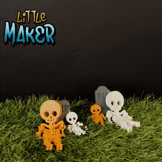 skeleton.gif Flexi Skeleton - Porte-clés squelette