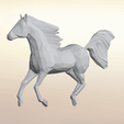 01.gif Running Horse 01 - Low Poly