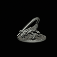 render-2.gif Agascorpion hell monster statue fantasy agama / Scorpio POSE 2