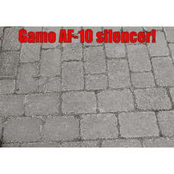 1.gif STL-Datei Gamo AF-10 Schalldämpfer!・Design zum Herunterladen und 3D-Drucken