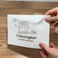 gif-1.gif [3Dino Puzzle] Velociraptor Set (Commercial License Edition)