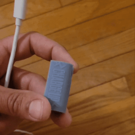 Charge Up Cable Holder 3D model