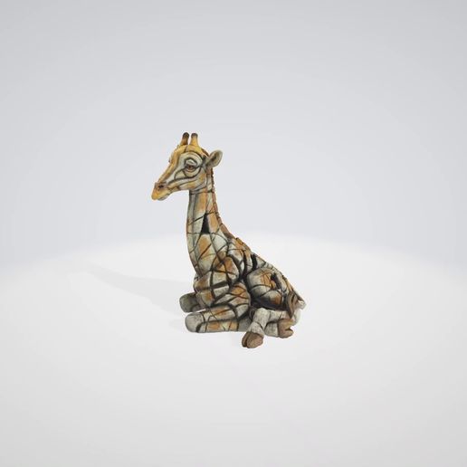 GRAFFE_CALF_VIDEO.mp4 GRAFFE KALB SKULPTUR 3D MODELL DRUCKEN STL/OBJ/GLB