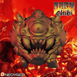 caco-toy3.gif CACODEMON - DOOM CHIBI KEYCHAIN