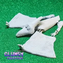 ezgif.com-gif-maker.gif STL file Clumsy Flexi Pterodactylus・3D print model to download