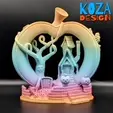InShot_20231006_005219025.gif The Pumpkin of Macabre Secrets, a Halloween 3d diorama printed without supports