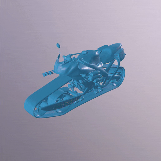 Panzer Mortor Cycle 3D model