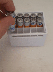 Batterie AA Caisse (de bière) empilable