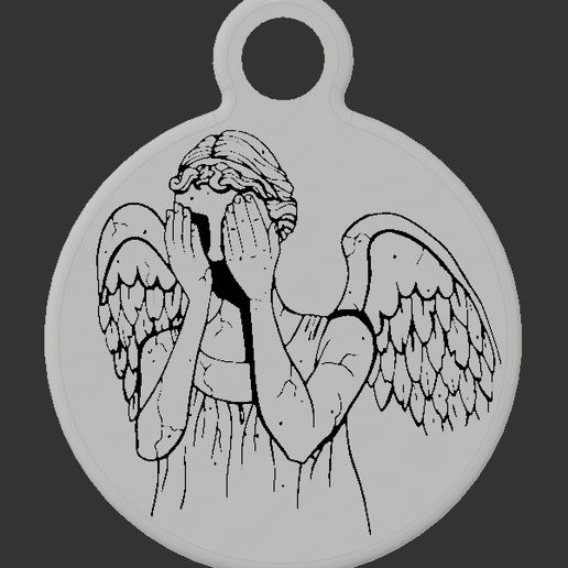 Weeping-Angel.gif Llavero Ángel Llorón