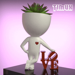 TIMUX_MY9.gif Archivo STL ROBERT PLANT AMOR・Modelo para descargar e imprimir en 3D