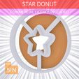 Star_Donut~5in.gif Star Donut Cookie Cutter 5in / 12.7cm