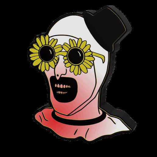 art.gif 3D Multicolor Lightbox - Art the Clown