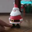 20221124_183303.gif Cute Hairy Shaky Santa print in place without supports