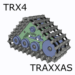 Gift.gif 3D file Snow tracks for Traxxas TRX4・3D printable design to download