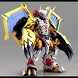 Vídeo-sin-título-2.gif Digimon Wargreymon, Articulated Figure
