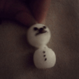 snowman.gif Articulated SnowMan Keychain (Print-İn-Place)