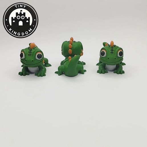 Flexi-Tiny-Iguana,-G2.mp4 Flexi Tiny Iguana, bewegliche Zappelfigur, inklusive Schlüsselanhänger, inklusive 3mf