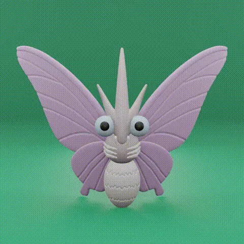 Venomoth2.gif Paquet Pokemon No. 001-151 Génération I