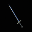 longsword-1.gif Archivo 3D 3x Longsword nuevo / ligeramente roto / muy roto・Modelo imprimible en 3D para descargar