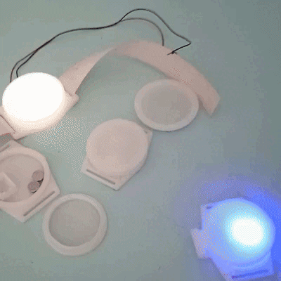 f1.gif Pill box, Watch box, 3 in 1 on hand! Pill BOXES; A lighthouse for walking with a child; Wiring check.