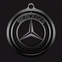 mercedes-1.gif Mercedes Benz rotating key ring