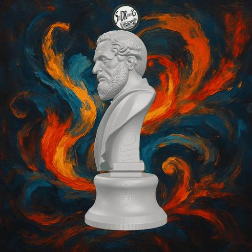 Classic Bronze Statue Of Michelangelo – SoliDRawinGs SG3305