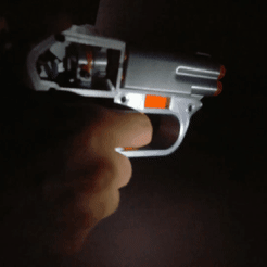 20200610_013838.gif Free 3D file Functional Pepperbox 4-barrel Derringer Cap Gun Toy・3D printing model to download